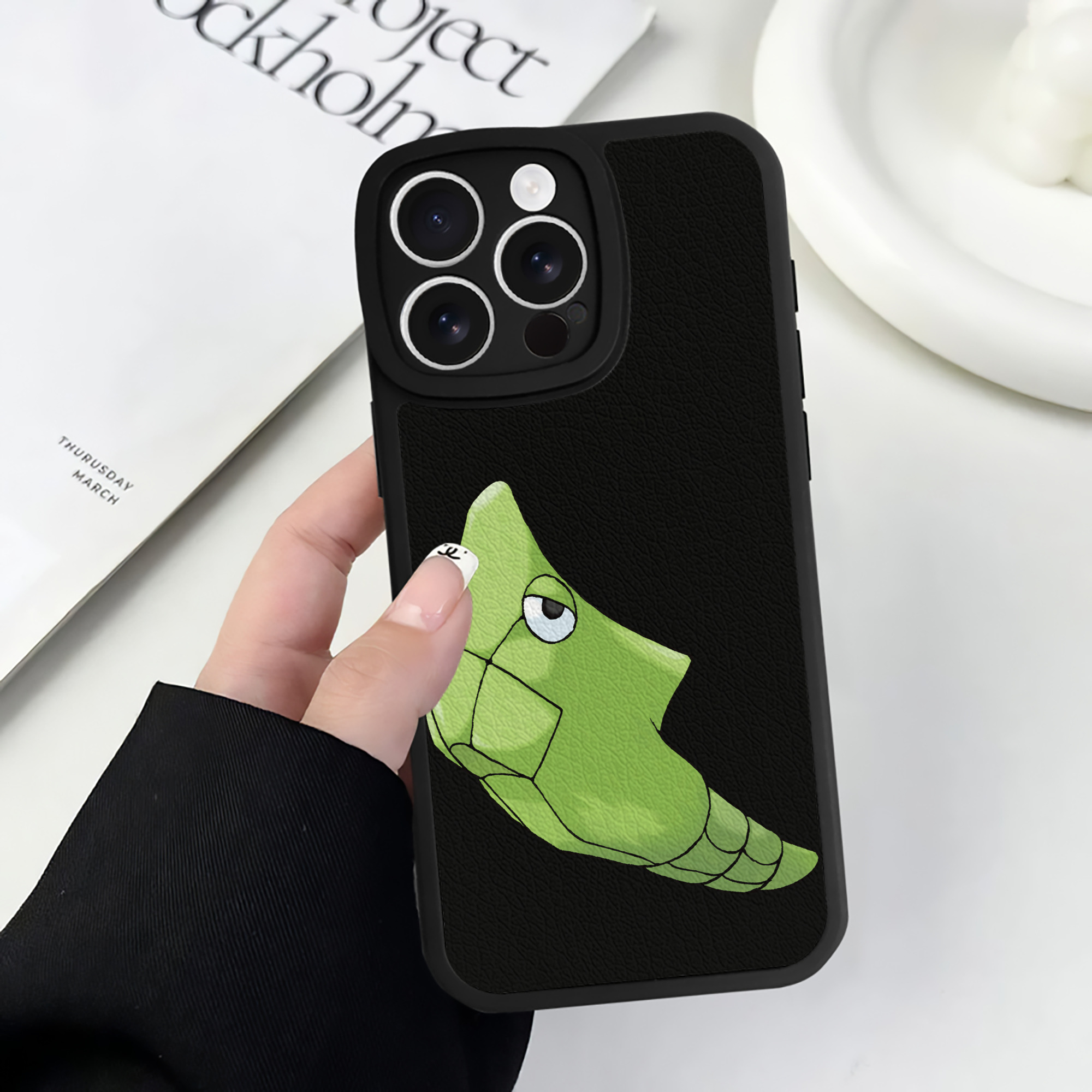 （画像用） ポケットモンスター Pokémon 【iPhone 16シリーズ対応】シリコンスマホケース（レザー調） 材質：シリコン